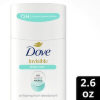 Dove Invisible Sheer Cool Antiperspirant Deodorant, 2.6 oz