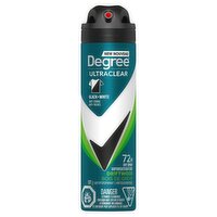 Degree Men UltraClear Driftwood Dry Spray Antiperspirant, 3.8 oz, 3.8 Ounce