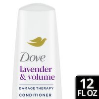 Dove Lavender & Volume Damage Therapy Conditioner, 12 fl oz