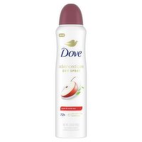 Dove Advanced Care Dry Spray Apple & White Tea Antiperspirant Deodorant, 3.8 oz