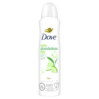 Dove Aluminum Free Deodorant Spray for Women Cucumber & Green Tea 4 oz