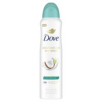 Dove Advanced Care Dry Spray Coconut Water & Lime Antiperspirant Deodorant, 3.8 oz