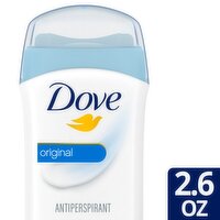 Dove Original Clean Antiperspirant Deodorant, 2.6 oz