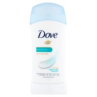 Dove Sensitive Antiperspirant Deodorant, 2.6 oz, 2.6 Ounce