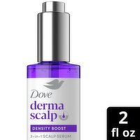 Dove Derma Scalp Density Boost 3-in-1 Scalp Serum, 2 fl oz