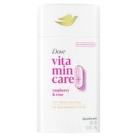 Dove VitaminCare+ Raspberry & Rose Deodorant, 2.6 oz