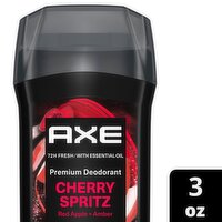 Axe Cherry Spritz Red Apple + Amber Premium Deodorant, 3 oz