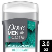 Dove Men+Care Aluminum Free Wild Eucalyptus Deodorant, 3.0 oz