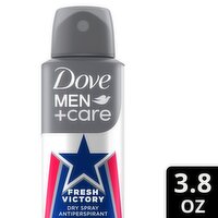 Dove Men+Care Fresh Victory Dry Spray Antiperspirant, 3.8 oz
