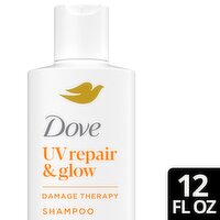 Dove Damage Therapy UV Repair & Glow Shampoo, 12 fl oz, 12 Fluid ounce