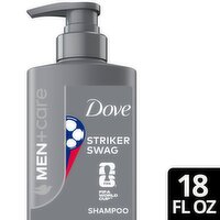 Dove Men+Care Striker Swag Shampoo, 18 fl oz