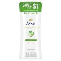 Dove Advanced Care Cool Essentials Antiperspirant Deodorant Twin Pack, 2.6 oz, 2 count