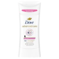Dove Advanced Care Clear Finish Antiperspirant Deodorant, 2.6 oz