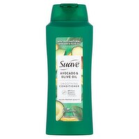 Suave Avocado & Olive Oil Smoothing Conditioner, 28 fl oz