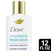 Dove Coconut & Hydration Conditioner, 12 fl oz, 12 Ounce