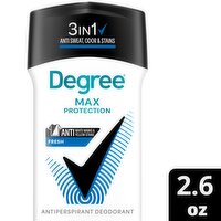 Degree Max Protection Fresh Antiperspirant Deodorant, 2.6 oz