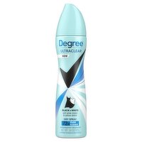 Degree UltraClear Black + White Dry Spray Pure Clean Antiperspirant Deodorant, 3.8 oz