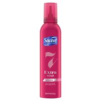 Suave Essentials Extra Hold 7 Mousse, 9 oz