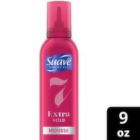 Suave Essentials Extra Hold 7 Mousse, 9 oz