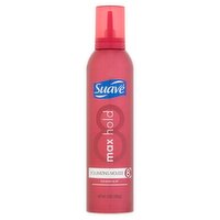 Suave Max Hold 8 Volumizing Mousse, 9 oz, 9 Ounce