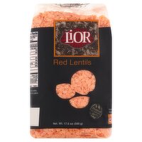 Lior Red Lentils, 17.6 oz