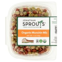 Jonathan Sprouts Organic Munchin Mix, 4 oz