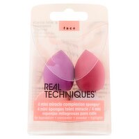 Real Techniques Face Mini Miracle Complexion Sponges, 4 count