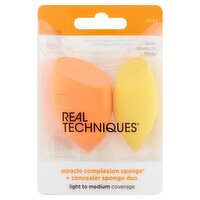 Real Techniques Dewy Seamless Finish Miracle Complexion Sponge + Concealer Sponge Duo