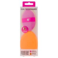 Real Techniques Miracle 2-in-1 Powder Puff + Travel Case
