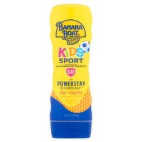 Banana Boat Kids Sport UVA/UVB Broad Spectrum Sunscreen Lotion, SPF 50+, 6 oz
