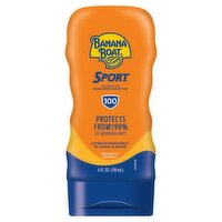 Banana Boat Sport Broad Spectrum Sunscreen Lotion, SPF 100, 4 fl oz