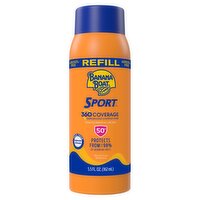 Banana Boat Sport 360 Coverage Refill Broad Spectrum Sunscreen, SPF 50+, 5.5 fl oz