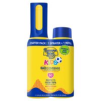Banana Boat Kids 360 Coverage Broad Spectrum SPF 50+ Sunscreen Spray, 5.5 fl oz, 2 count