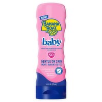 Banana Boat Baby Broad Spectrum SPF 50 UVA/UVB Sunscreen Lotion, 6 fl oz