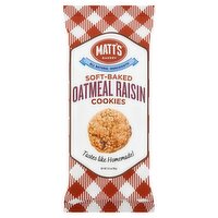 Matt's Bakery Soft-Baked Oatmeal Raisin Cookies, 10.5 oz