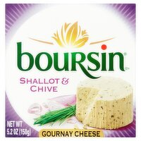 Boursin Shallot & Chive Gournay Cheese, 5.2 oz