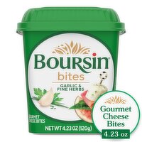 Boursin Garlic & Fine Herbs Gournay Style Cheese Bites, 4.23 oz