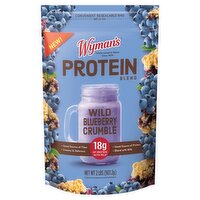 Wyman's Wild Blueberry Crumble Protein Blend, 2 lbs, 2 Ounce