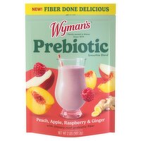 Wyman's Peach, Apple, Raspberry & Ginger Prebiotic Smoothie Blend, 2 lbs