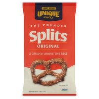 Unique Snacks The Pounder Splits Original Pretzels, 16 oz