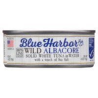 Blue Harbor Fish Co. Wild Albacore Solid White Tuna in Water, 4.6 oz