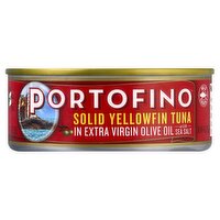 Portofino Solid Yellowfin Tuna in Extra Virgin Olive Oil with Sea Salt, 4.5 oz