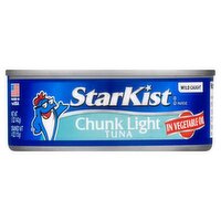 StarKist Chunk Light Tuna in Vegetable Oil, 5 oz, 5 Ounce