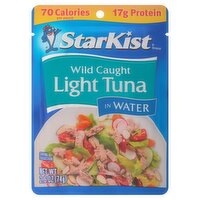 StarKist Wild Caught Light Tuna in Water, 2.6 oz, 2.6 Ounce