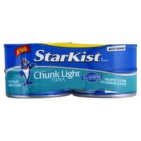 StarKist Chunk Light Tuna in Water, 20 oz, 4 count