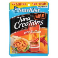 StarKist Tuna Creations Bold Hot Buffalo Seasoned Premium Tuna, 2.6 oz, 2.6 Ounce