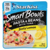 StarKist Smart Bowls Zesty Lemon Pasta & Beans with Tuna, 4.5 oz