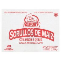 Kikuet Sorullos with Cheese Flavor, 20 count, 4.58 lbs