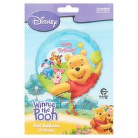 Disney Winnie the Pooh Happy Birthday! Standard Foil Balloon, 1 Each
