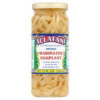 Sclafani Deluxe Marinated Eggplant, 12 fl oz